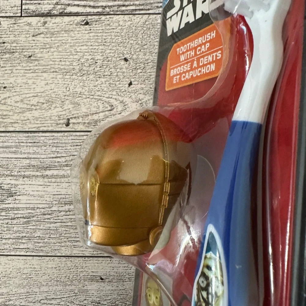 🌵 3/$15 Star Wars C3PO Toothbrush Travel Set ( see description)